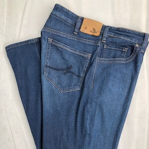34 HERITAGE Men’s 38 X 32 Blue 97% cotton, 2.5 ela
